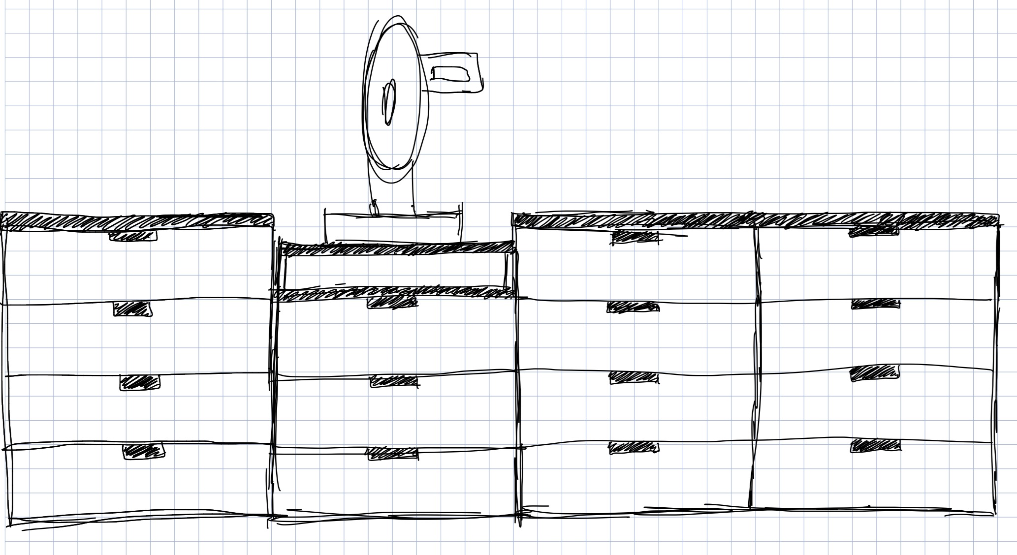 rough sketch of workbench