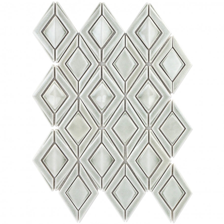 Mosaic tile diamonds 