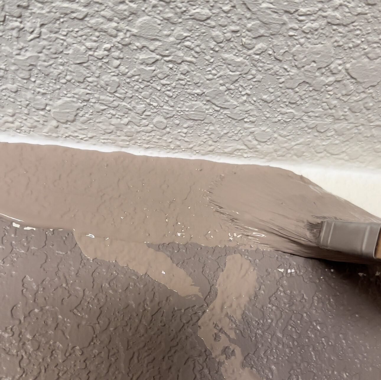 cutting in while painting walls